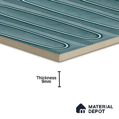 Faux Subway  Tile TL 07238 B Bali 1004 1 ft x 1 ft Ceramic Glossy Finish - 9 mm  | 2 mm Spacer is Mandatory | Please Expect a Slight Variation of Pattern (Sample)